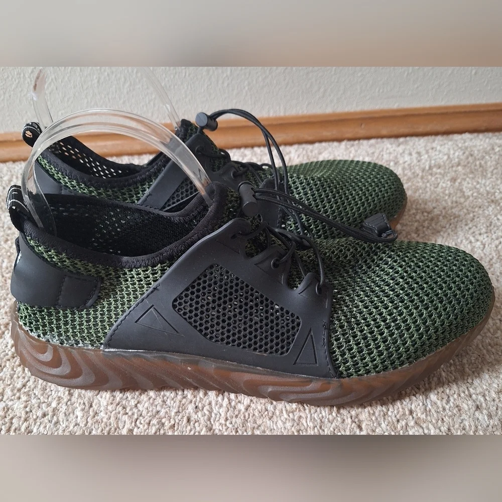 Adidas Die Weltmarke Mit Den 3 Stripes~Green/Black Sneakers Eur 42